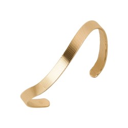bracelet rigide plaqué or 