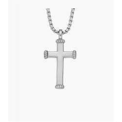 Collier Acier CROSS SILVER