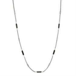 Collier Acier CAPONE- AGATE