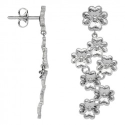 boucles d'oreilles argent 