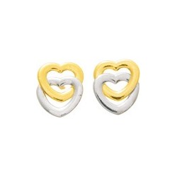 boucles d'oreilles or 750...