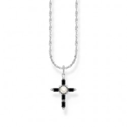 Collier Argent + croix True...