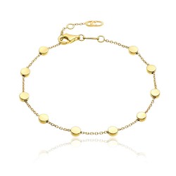 Bracelet or jaune 750 °/ooo...