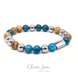 Bracelet Acier Apatite...