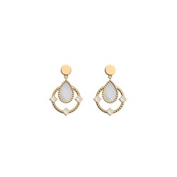 Boucles d'oreille métal...