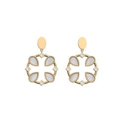Boucles d'oreille métal...
