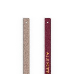 Insert cuir pour bracelet...