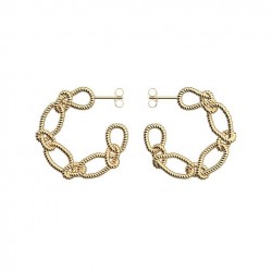 Boucles d'oreille métal...