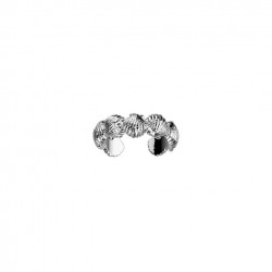 Bague métal argenté CADETTE