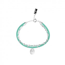 Bracelet métal argenté...