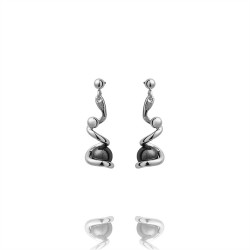 boucles d'oreilles argent...