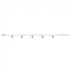bracelet plaqué or OZ BLEU