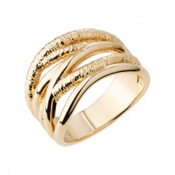 bague plaqué or 