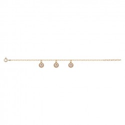 bracelet plaqué or OZ ROSE