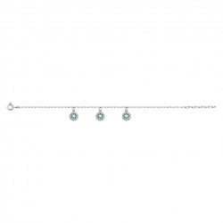 bracelet argent OZ VERT