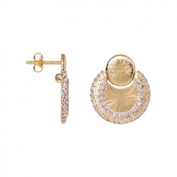 boucles d'oreilles plaqué...