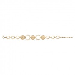 bracelet plaqué or 