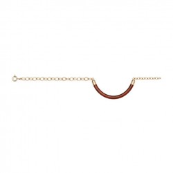 bracelet plaqué or RESINE...