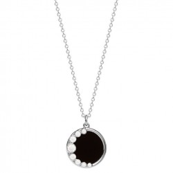 Collier Argent ONYX+OZ BLANC