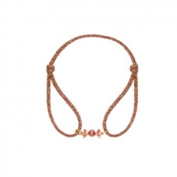 bracelet plaqué or LAQUE ROSE