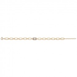 bracelet plaqué or OZ BLEU