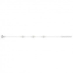 bracelet argent OZ BLANC
