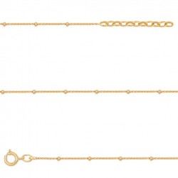 bracelet plaqué or 