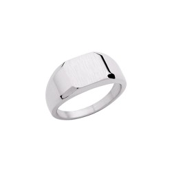 chevalière argent