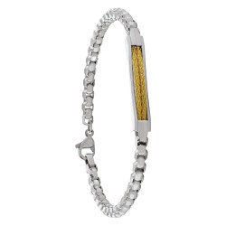 Bracelet Acier SULLY CABLE...