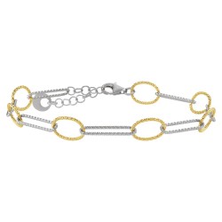 bracelet argent COSMIK-...